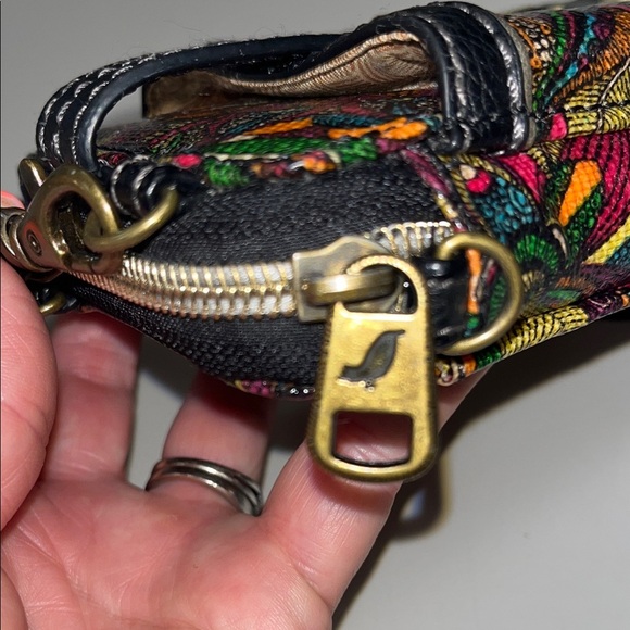 Sakroots Multicolor Crossbody Bag / Wallet removable adjustable strap - Picture 10 of 13